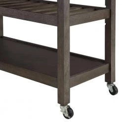 American Heritage Wirebrush Dark Gray Kitchen Cart with Butcher Block and Drawers by Convenience Concepts 18 American Heritage Wirebrush Dark Gray Kitchen Cart with Butcher Block and Drawers by Convenience Concepts -Cheap Convenience Concepts Store wirebrush dark gray convenience concepts bar carts v2 255 fa 1000