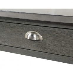 American Heritage Wirebrush Dark Gray Steel Top Kitchen Cart with Towel Bar by Convenience Concepts -Cheap Convenience Concepts Store wirebrush dark gray convenience concepts kitchen carts v2 215 4f 1000